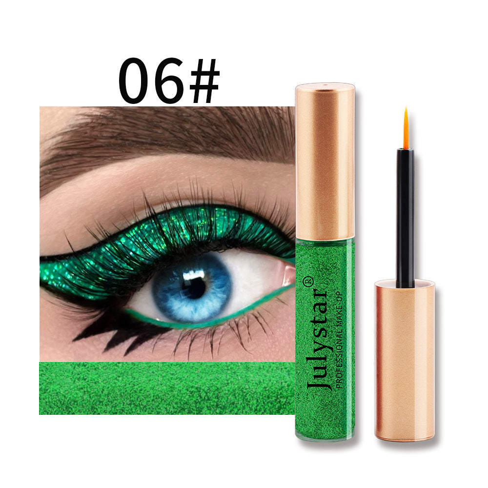 Waterproof Oil Proof Non Smudging Eyeliner Liquid Eyeliner Liquid Pen Pearl Colored Eyeliner Pen by eprolo