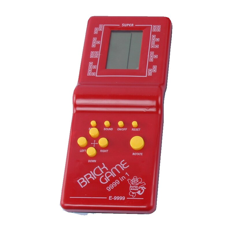 Classic Handheld Game Machine Tetris Game Kids Game Console Toy with Music Playback Retro Children Pleasure Games Player by eprolo