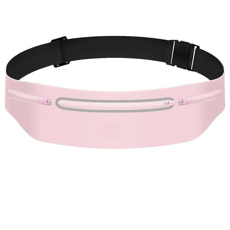 Outdoor sports running voltage waterproof waist bag Lycra ultra-thin skin friendly mobile phone three pocket large capacity wais by eprolo