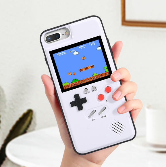 Full Color Display Game phone Case for iPhone Xs Max Xr X TPU Frame XS Max Game cover for iPhone 6 7 8 Plus Xs Max Xr Funda Capa by eprolo