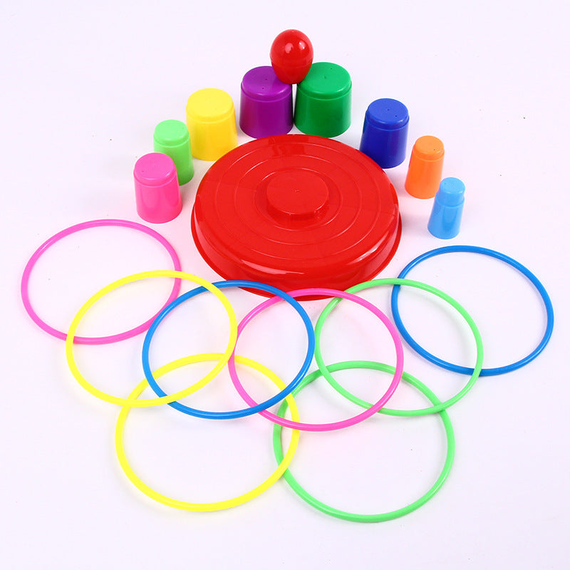 Creative Stacking Music Set Circle Toy Large Parent Child Throwing Ring Children's Stress Relieving Toy by eprolo