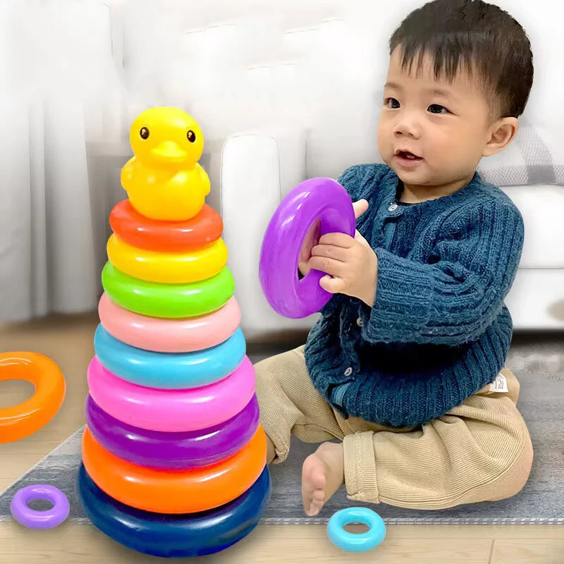 Montessori Baby Toy Rolling Ball Children Montessori Educational Games For Babies Stacking Track Baby Development Toys Children by eprolo