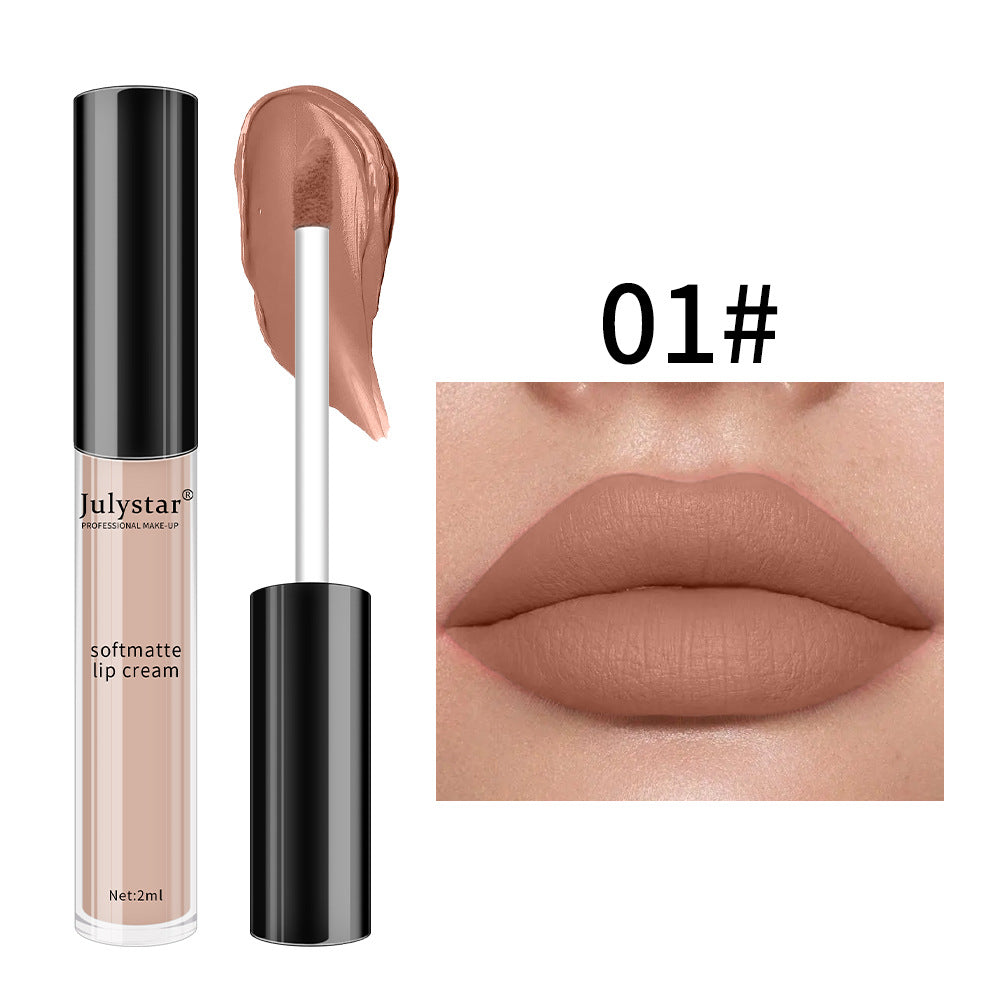 Christmas Makeup Powder Mist Matte Candy Lip Glaze Matte Long Lasting Moisturizing Liquid Lipstick by eprolo