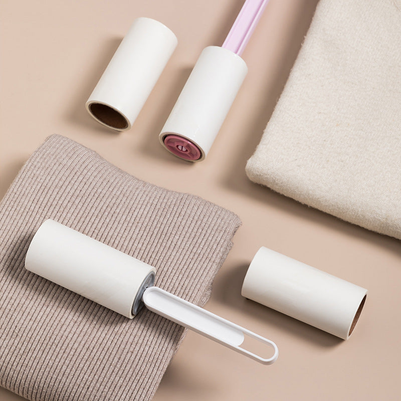 Household Roller Sticker Dipped In Hair Roll Paper Clothes To Remove Hair And Hair Removal Clothes Dust Removal Replacement Paper Tearable Felt Roller Brush by eprolo
