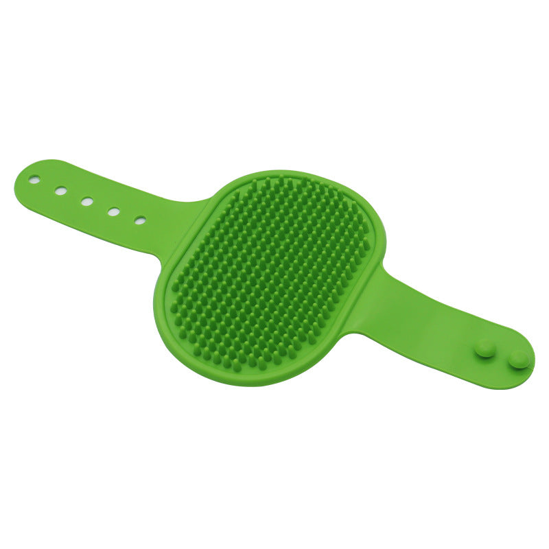 Soft Rubber Dog Cat Brush Pet Bath Silicone Comb Massage Comb Hair Remover Pet Supplies Dog Grooming Wash Cleaning Equipment by eprolo