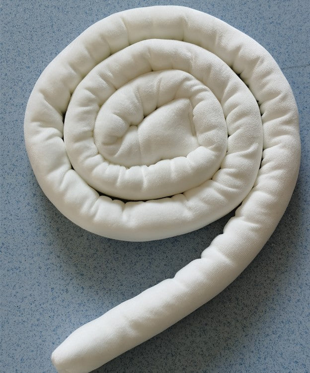 Anti-Collision Strip Single 5cm Thick Suede Cotton Bed Crib DIY Winding by eprolo