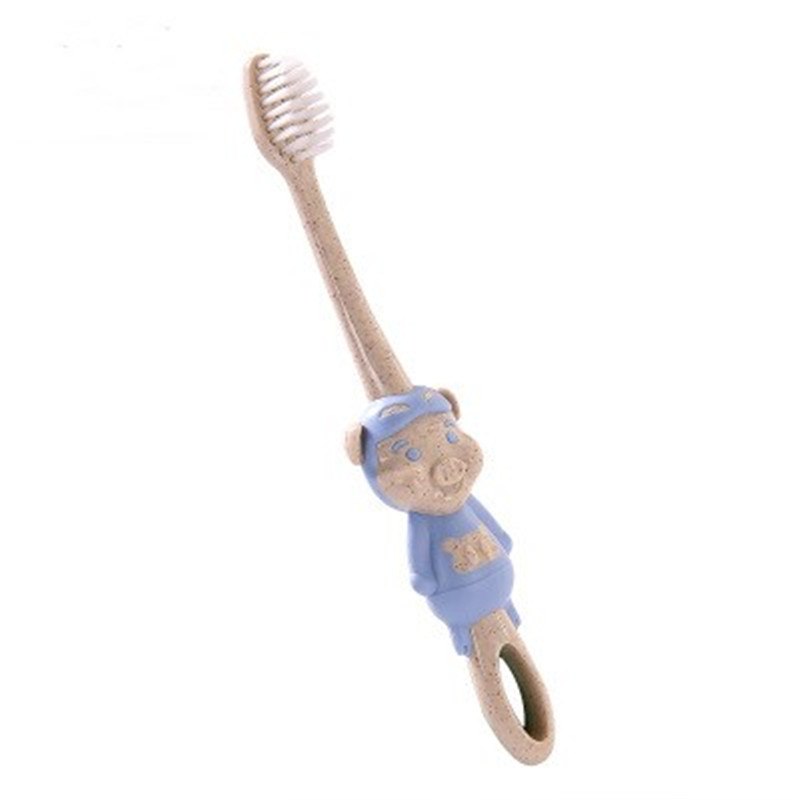 Baby Cute Soft-bristled Toothbrush for Children Teeth Cartoon Character Deer Training Toothbrushes Baby Dental Care Tooth Brush by eprolo
