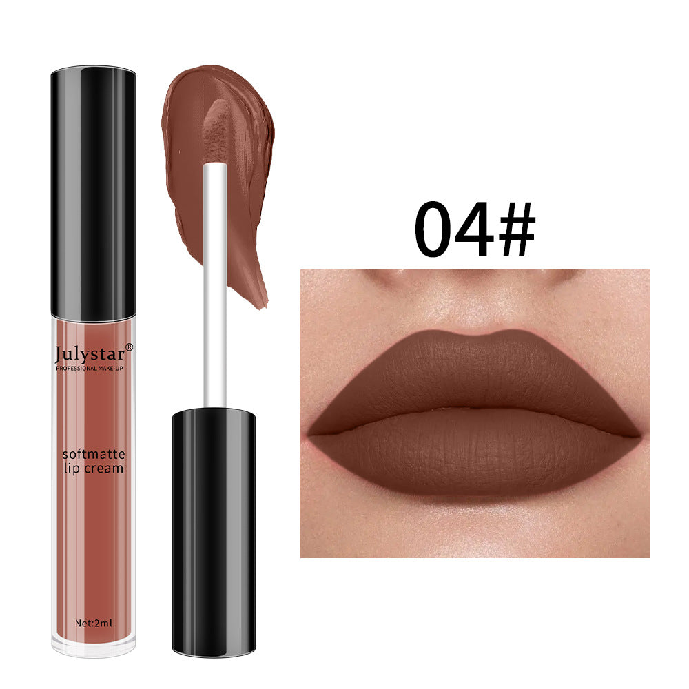 Christmas Makeup Powder Mist Matte Candy Lip Glaze Matte Long Lasting Moisturizing Liquid Lipstick by eprolo