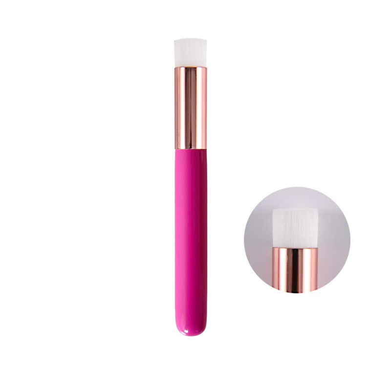 Washing Nose Brush Gods Deep Clean Pores Blackheads Convenient Fine Soft Bristles Manual Beauty Cleaning Flat Head Cleansing Brush by eprolo