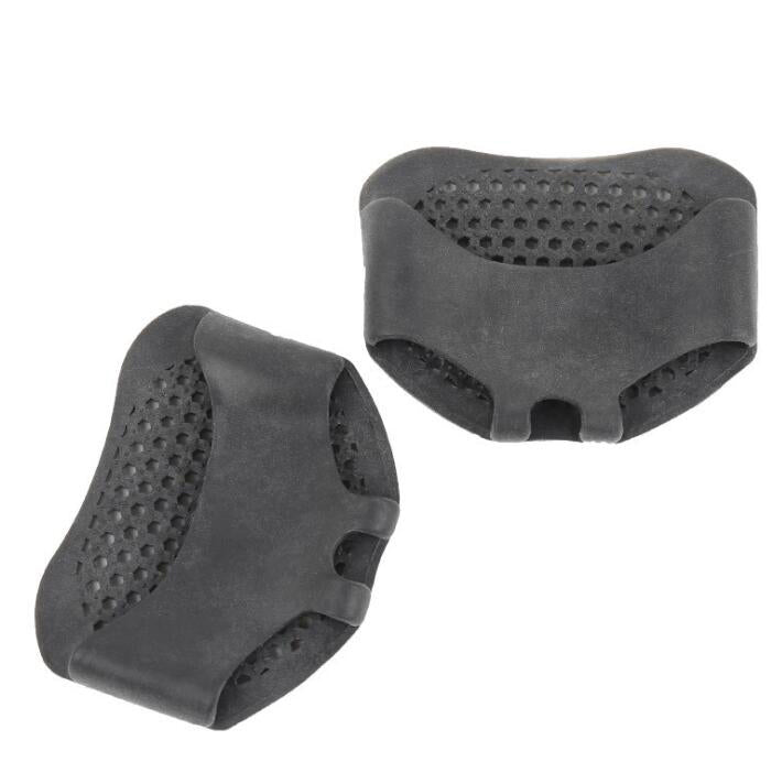 1Pair Silicone heel pad Soft Forefoot Half Yard Pads Invisible High Heel Shoes Slip Resistant Half Yard Pads Foot Care Tools by eprolo