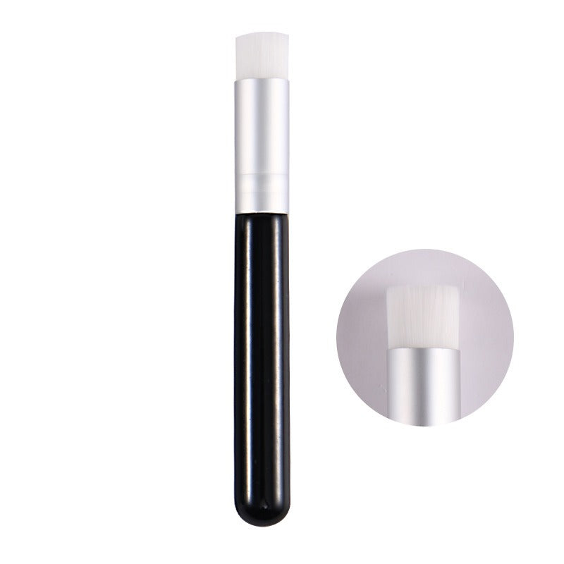 Washing Nose Brush Gods Deep Clean Pores Blackheads Convenient Fine Soft Bristles Manual Beauty Cleaning Flat Head Cleansing Brush by eprolo