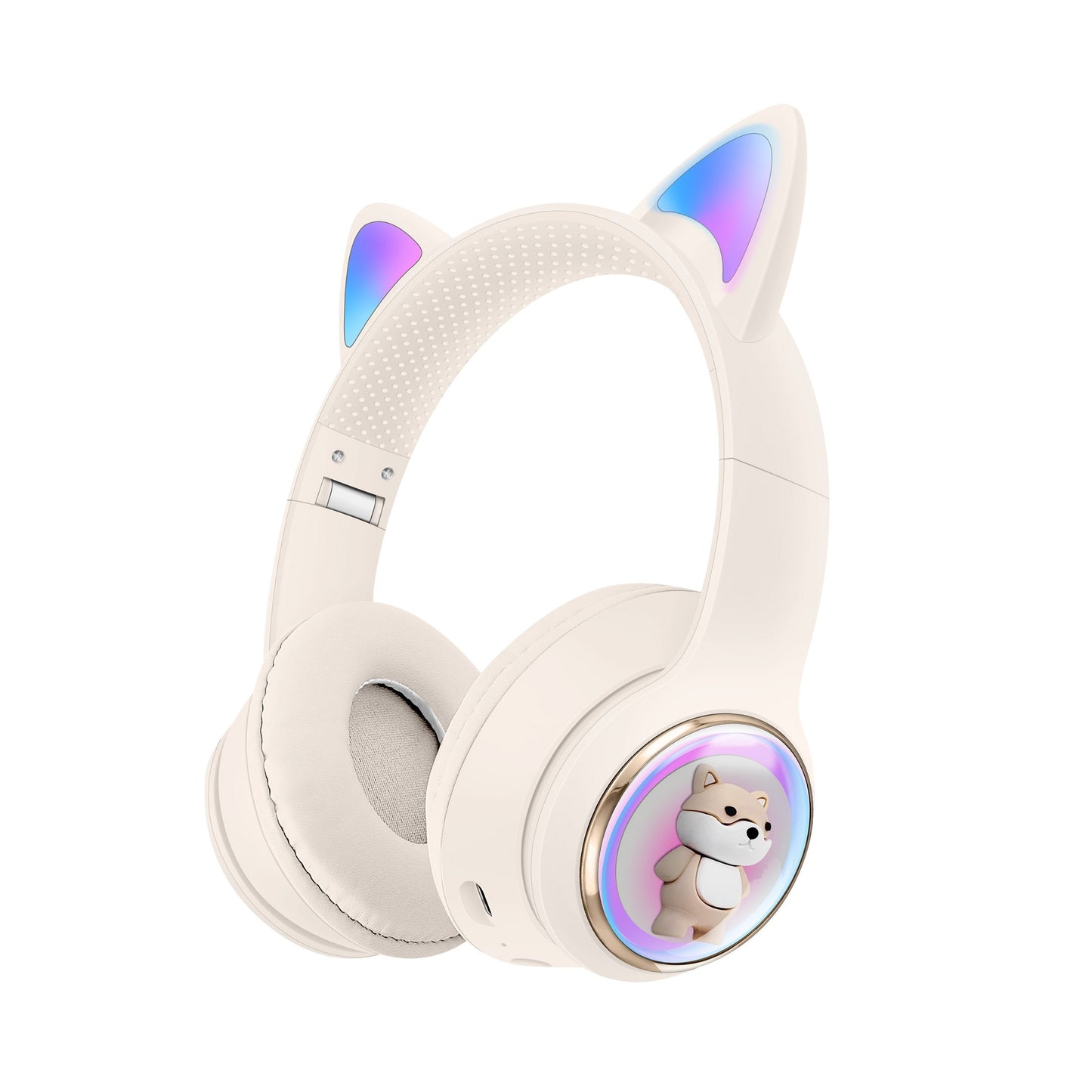 AKZ-51 Earphones Space Cabin Cute Cartoon Pet Bluetooth Headwear Large Battery Earphones Foldable Earphones by eprolo