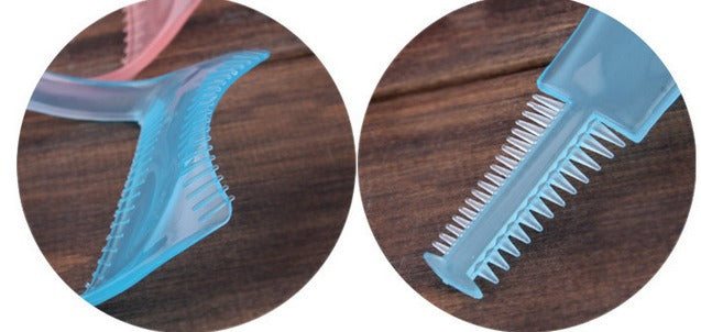 Three in one three-dimensional eyelash card transparent plastic eyelash card eyelash helper by eprolo