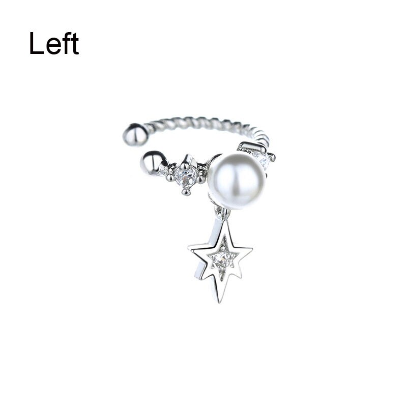 Fashion Frog Ear Cuffs Siliver Ear Cuff Clip Earrings For Women Earcuff No Piercing Fake Cartilage Earrings by eprolo