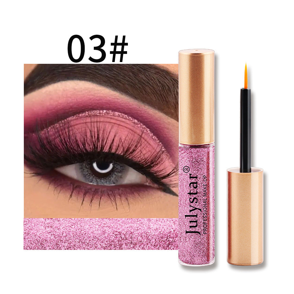 Waterproof Oil Proof Non Smudging Eyeliner Liquid Eyeliner Liquid Pen Pearl Colored Eyeliner Pen by eprolo