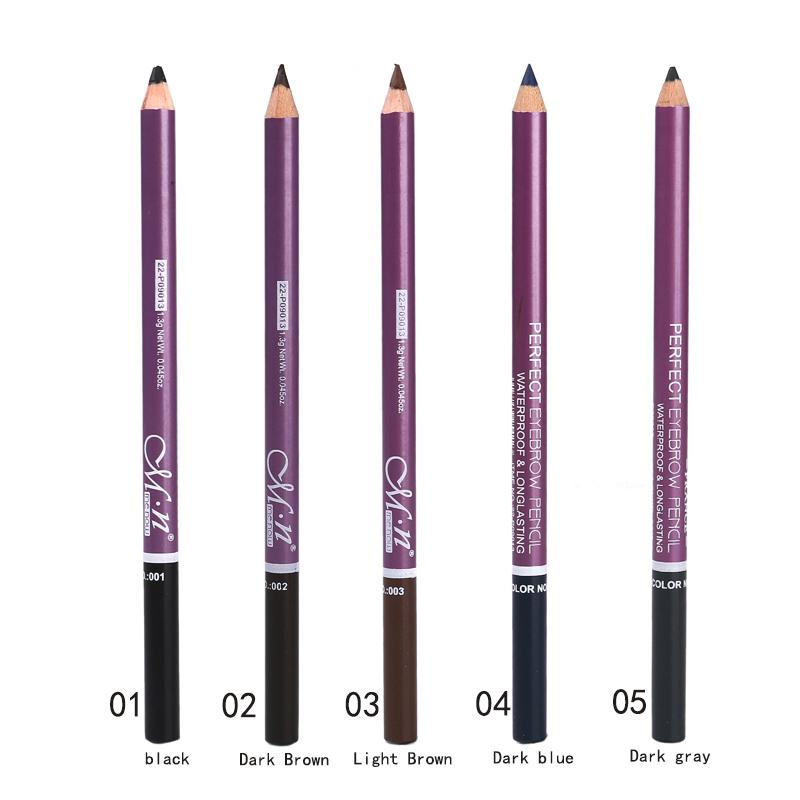 M.n Menow Brand Cosmetic Eyebrow Pencil With Comb With Waterproof &Long Lasting Effect Professional Makeup Eyebrow P09013 by eprolo