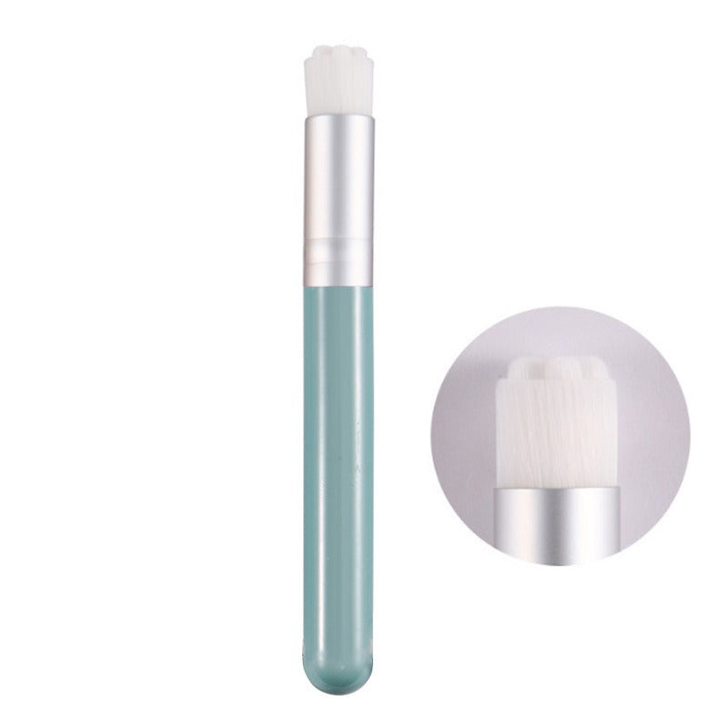 Washing Nose Brush Gods Deep Clean Pores Blackheads Convenient Fine Soft Bristles Manual Beauty Cleaning Flat Head Cleansing Brush by eprolo