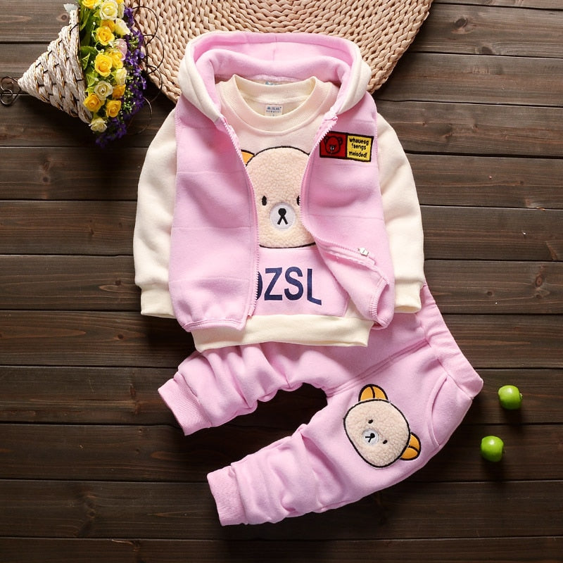 Fashion Baby Boys Clothes Autumn Winter Warm Baby Girl Clothes Kids Sport Suit Outfits Newborn Baby Clothes Infant Clothing Sets by eprolo