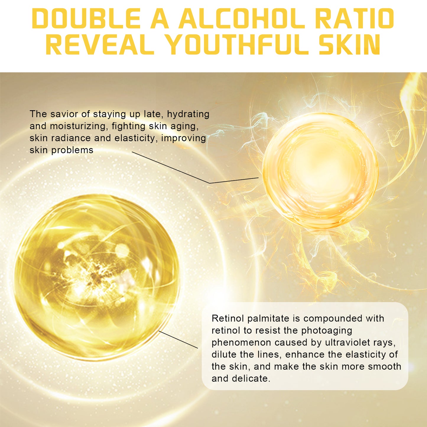 Retinol Night Cream, Reduces Facial Fine Lines And Dark Circles Lift Skin And Hydrating Face Cream by eprolo