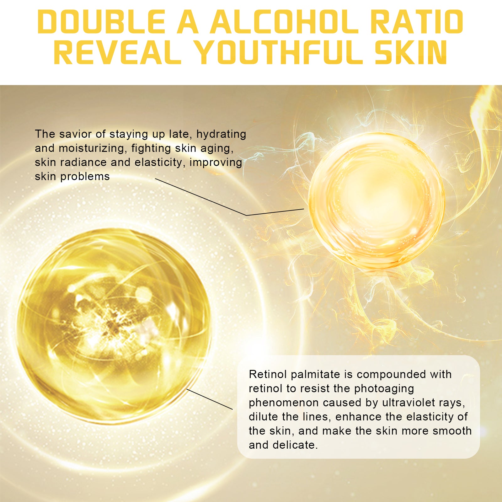 Retinol Night Cream, Reduces Facial Fine Lines And Dark Circles Lift Skin And Hydrating Face Cream by eprolo