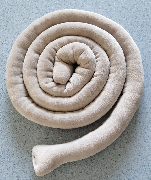 Anti-Collision Strip Single 5cm Thick Suede Cotton Bed Crib DIY Winding by eprolo