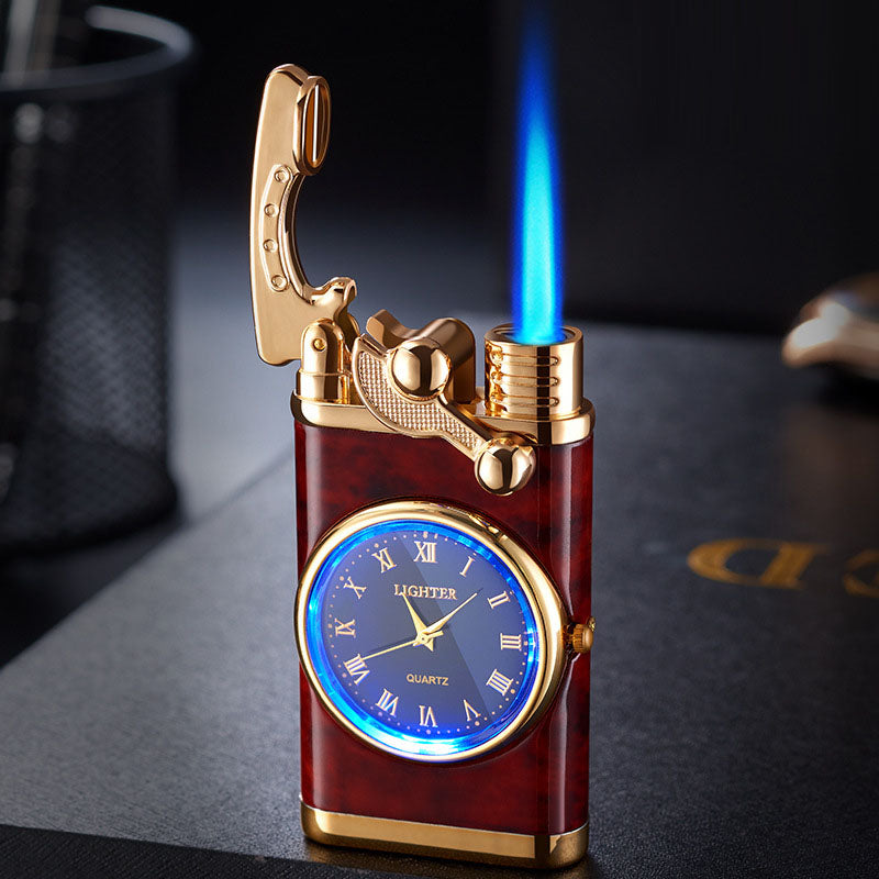 Multi functional electronic watch cigarette lighter integrated into one machine, versatile men's gift lighter by eprolo