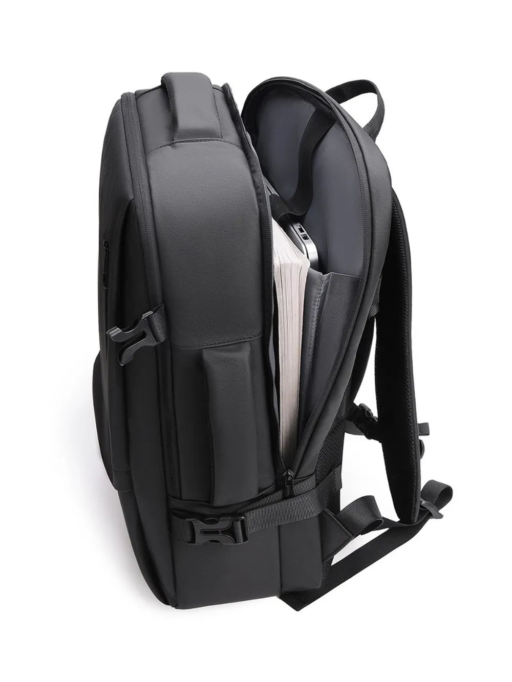 Multi-Pockets Adjustable Straps Backpack Bag by eprolo