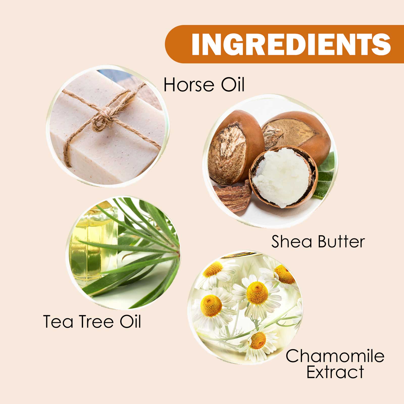 Horse Oil Foot Care Cream, Repair Heel Peeling Anti-Cracking Moisturizing Foot Care Cream by eprolo