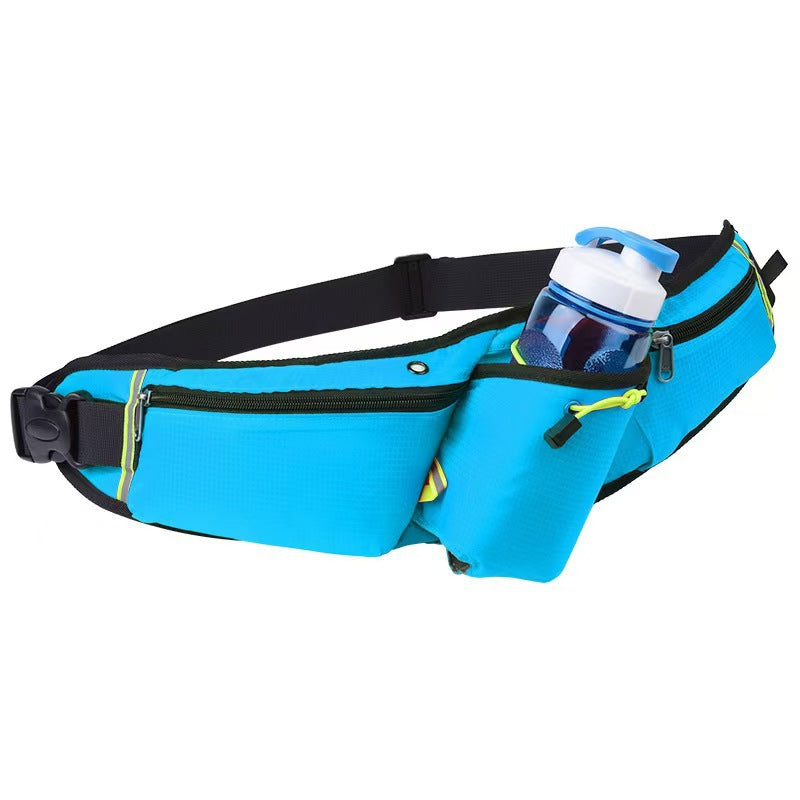 Sports Water Bottle Waist Bag Outdoor Sports Waist Bag Multi functional Fitness Running Mobile Waist Bag Outdoor Invisible Waist Bag by eprolo