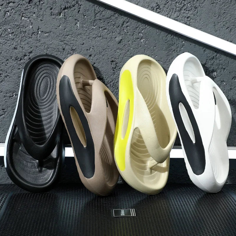 Men's flip-flops men's summer new EVA platform ins trend outdoor anti-slip clip sandals men by My Store