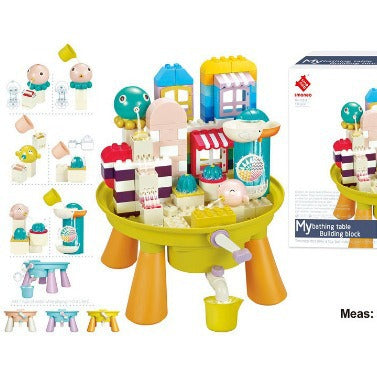 Cross-border children's toys, music game tables, multi-functional double-sided fun game tables, infant early education educational toys