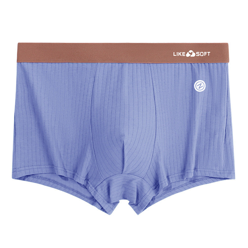 Men's underwear pure cotton class A cotton underwear boys trend breathable cotton youth boxers wholesale dropshipping