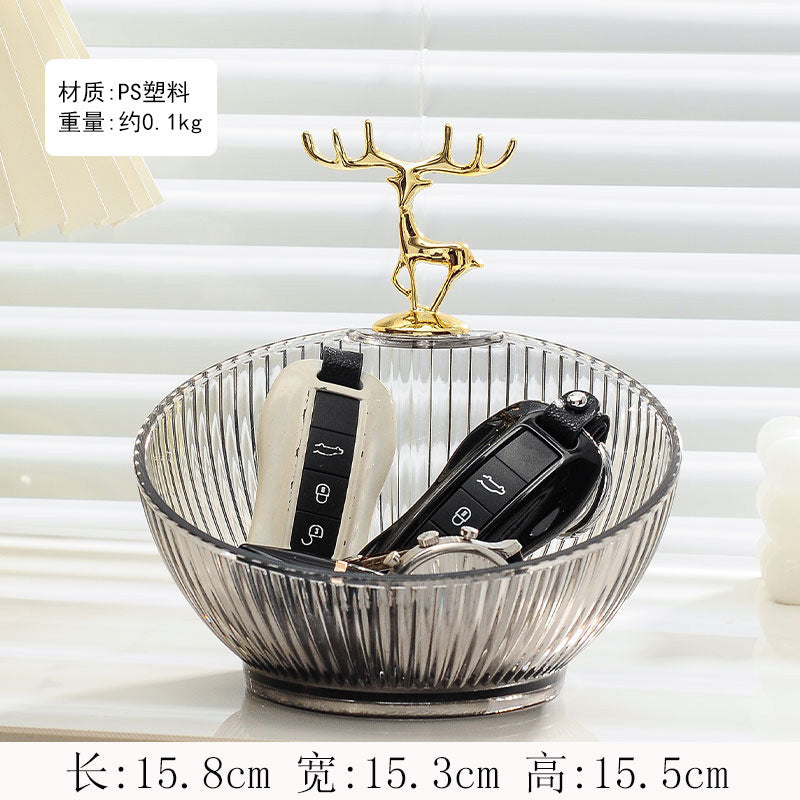Entrance door, key, sundries, storage ornaments, living room, shoe cabinet, decorations, light luxury handicrafts, housewarming