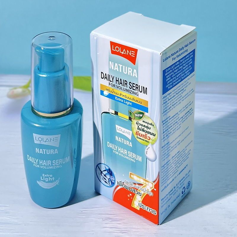 Thailand LOLANE Hair Care Essential Oil Leave-in Olive Oil Hyaluronic Acid Moisturizing Smooth and Portable to Improve Roughness 50ML