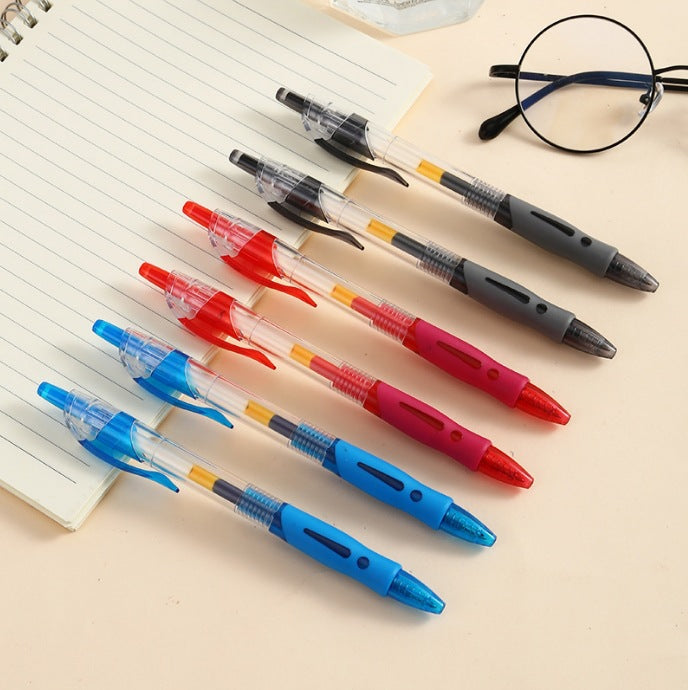 Chenguang same GP1008 press gel pen, ballpoint pen, roller pen 0.5mm refill, learning office supplies by My Store
