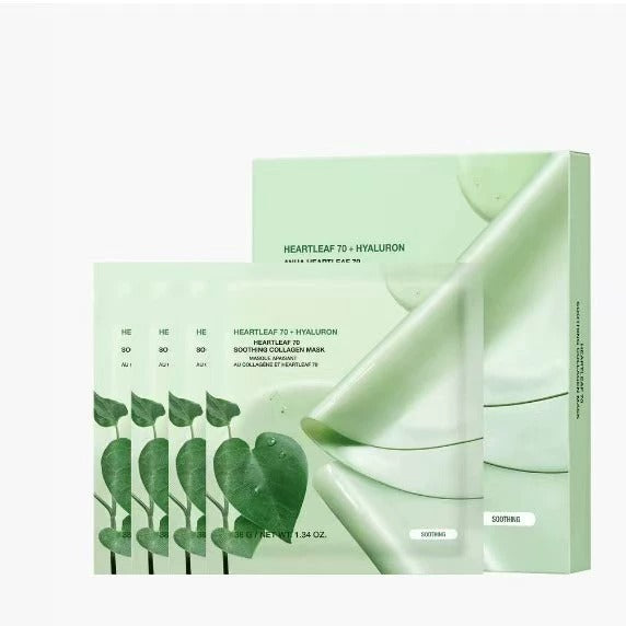 Korean Mask Collagen Mask Heartleaf 70 Soothing Mask Repair