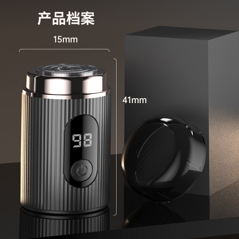 Shaver electric small steel cannon super clean full body wash beard knife travel small portable men's shaver by My Store