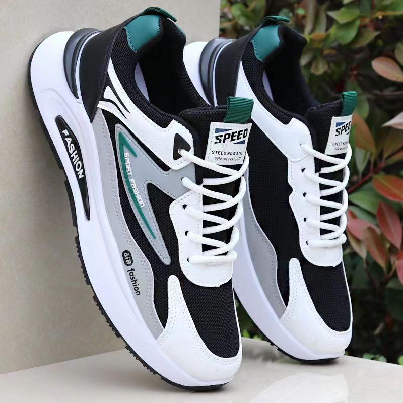 Men's sneakers, summer breathable and deodorant, high-end mesh shoes, soft soles, wear-resistant, casual running shoes, mesh tide shoes, men's shoes by My Store