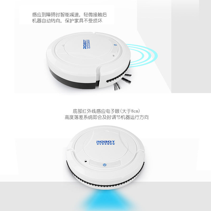 Eton Robot Vacuum Cleaner Visual Navigation Intelligent Household Sweeper Suction and Mop 3-in-1 Vacuum Cleaner Wet and dry in one by My Store