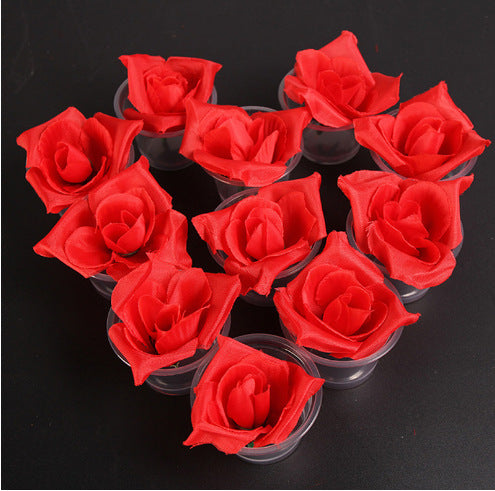Nuanchu 30 1.5" (approx. 3.8 cm) Christmas Unscented Floating Candles for medium