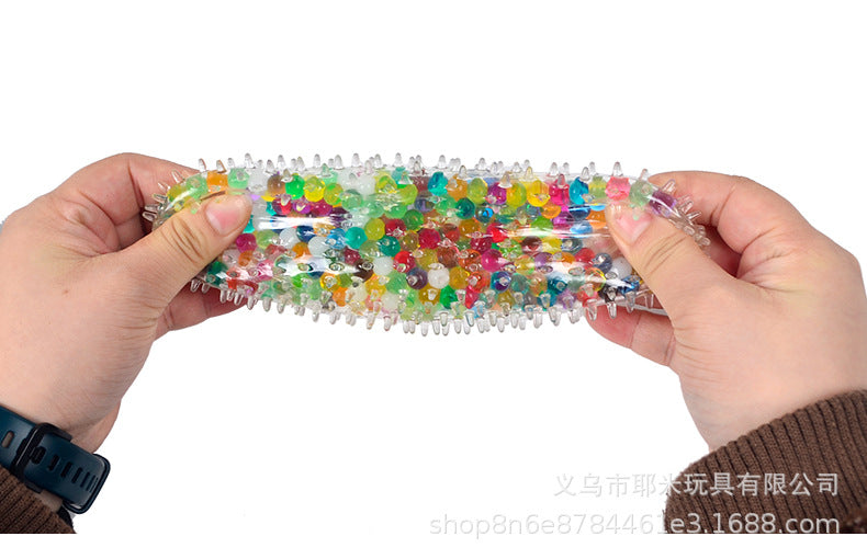 New Creative Stress Relief Vent Ball 7cm Burr Colored Beads Grape Ball Bubble Large Beads Pinching Fun Children's Adult Toys