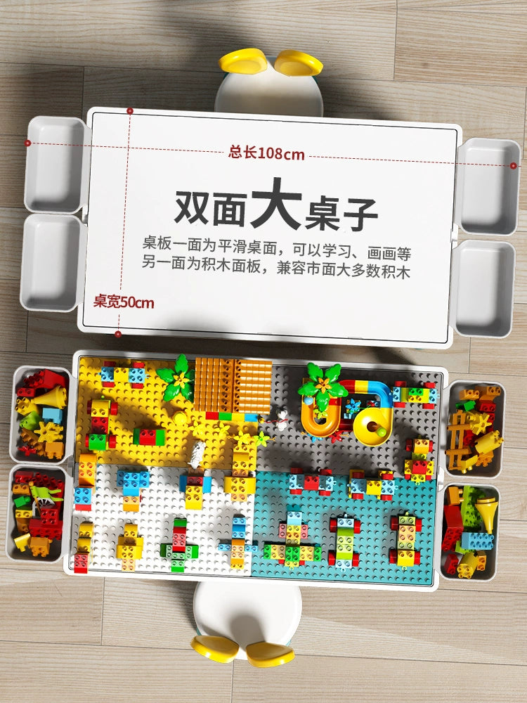 Children's indoor play sand toys, space sand table building blocks, baby safety non-sticky sand set by My Store