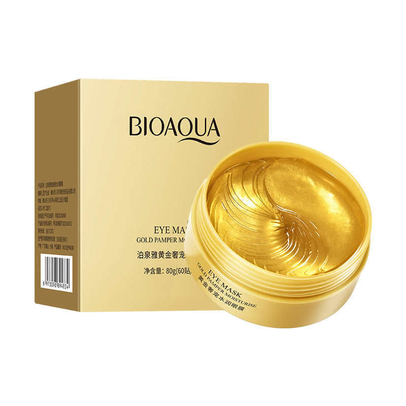 Image beauty gold eye mask hydrating and moisturizing around the eyes to improve dark circles and fade fine lines eye mask patches wholesale