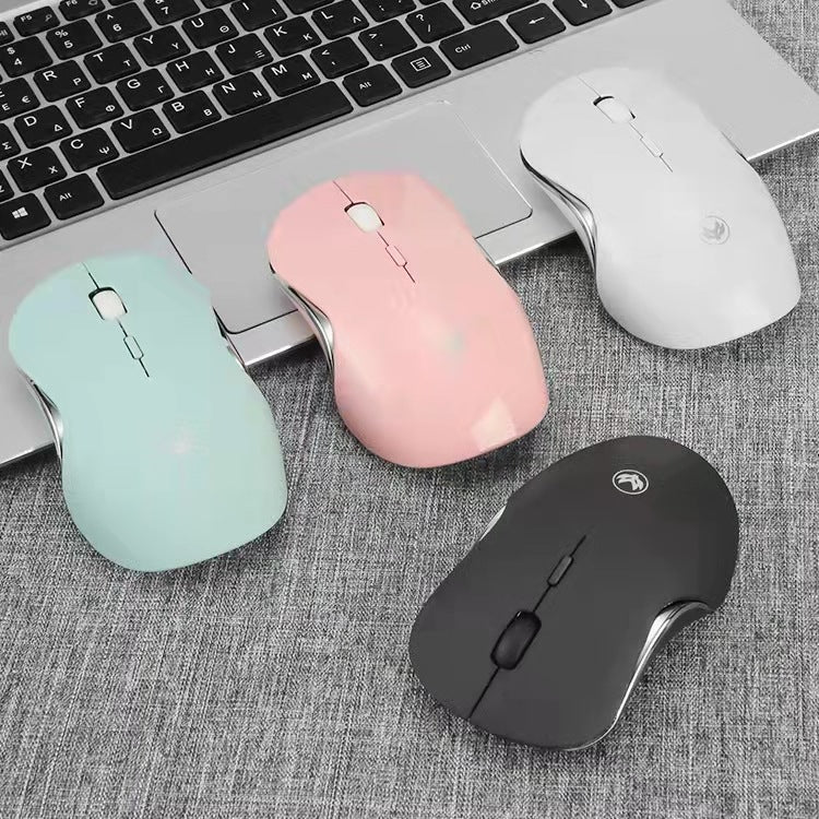 Mute Wireless Mouse Spot Bluetooth Dual Mode Charging Morandi Macaron Charging Game Office Girls Wholesale by My Store