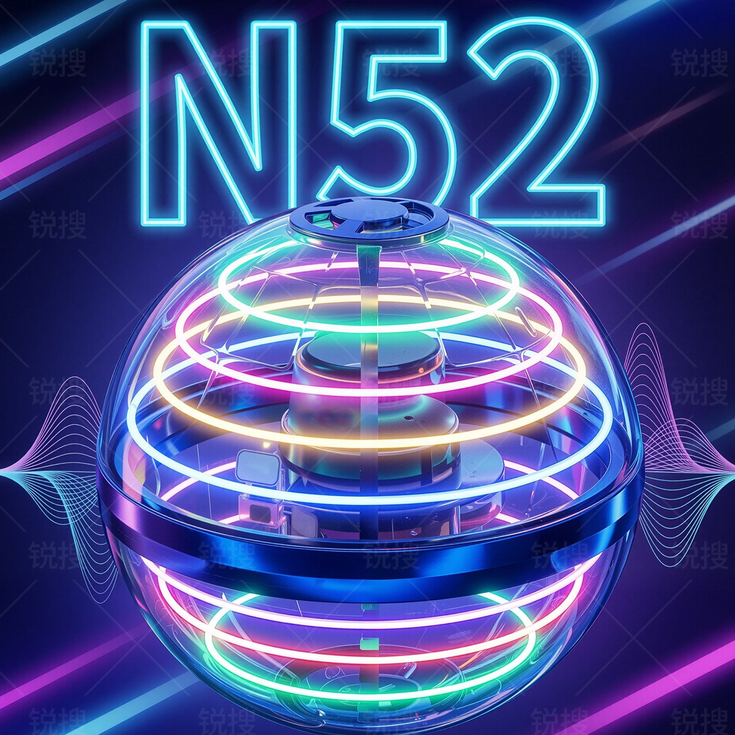 UFO Smart Induction Flying Ball Magic Ball Levitation Swing Flying Ball Boy Magic Birthday Gift Kids Toys