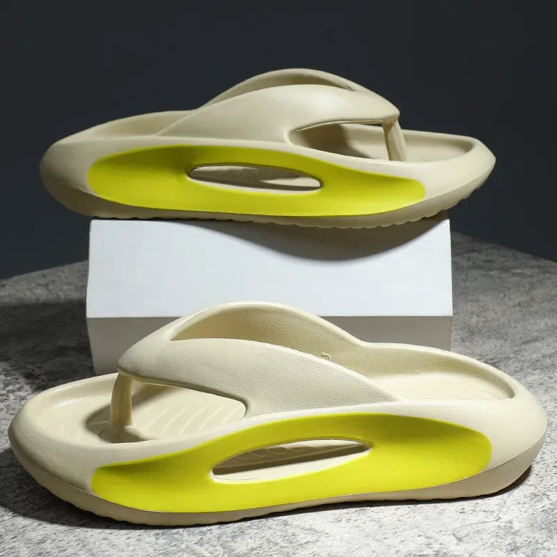 Men's flip-flops men's summer new EVA platform ins trend outdoor anti-slip clip sandals men by My Store