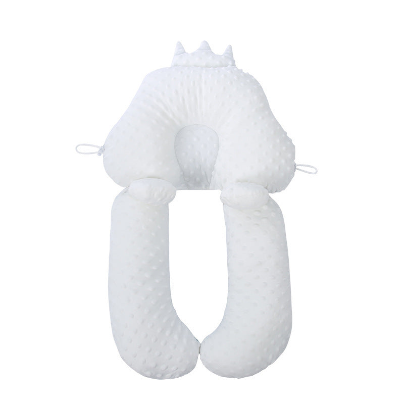Baby Shaped Pillow Four Seasons 0-1 Year Old Toddler Sleep Security Artifact Head Shape Correction Eccentricity Soothing Pillow by My Store
