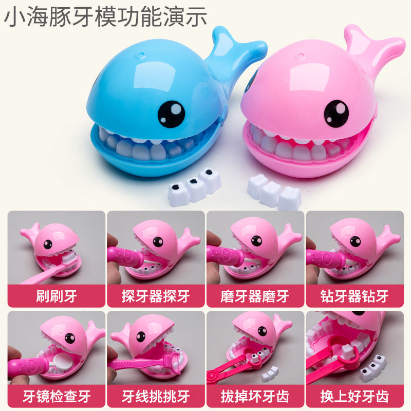 Kids doctor play house playset girls simulation nurse stethoscope injection baby medical toolbox