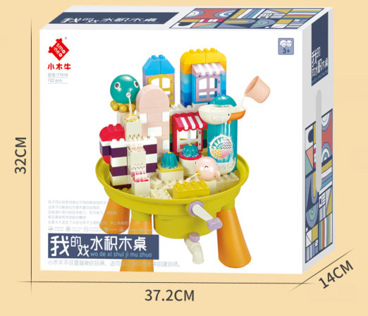 Cross-border children's toys, music game tables, multi-functional double-sided fun game tables, infant early education educational toys by My Store