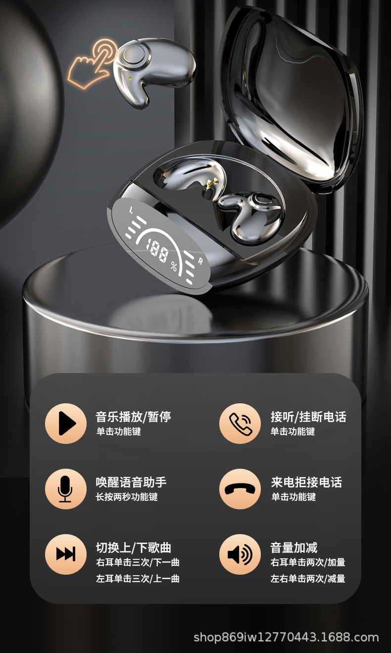 Cross-border popular private model MD528-MD558-D wireless bluetooth headset sleep sports source factory direct sales